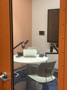 Studio space in the Digital Creation Lab