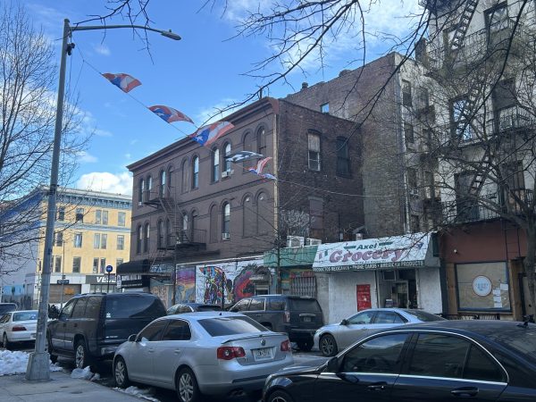 Puerto Rican flags on Lexington Ave